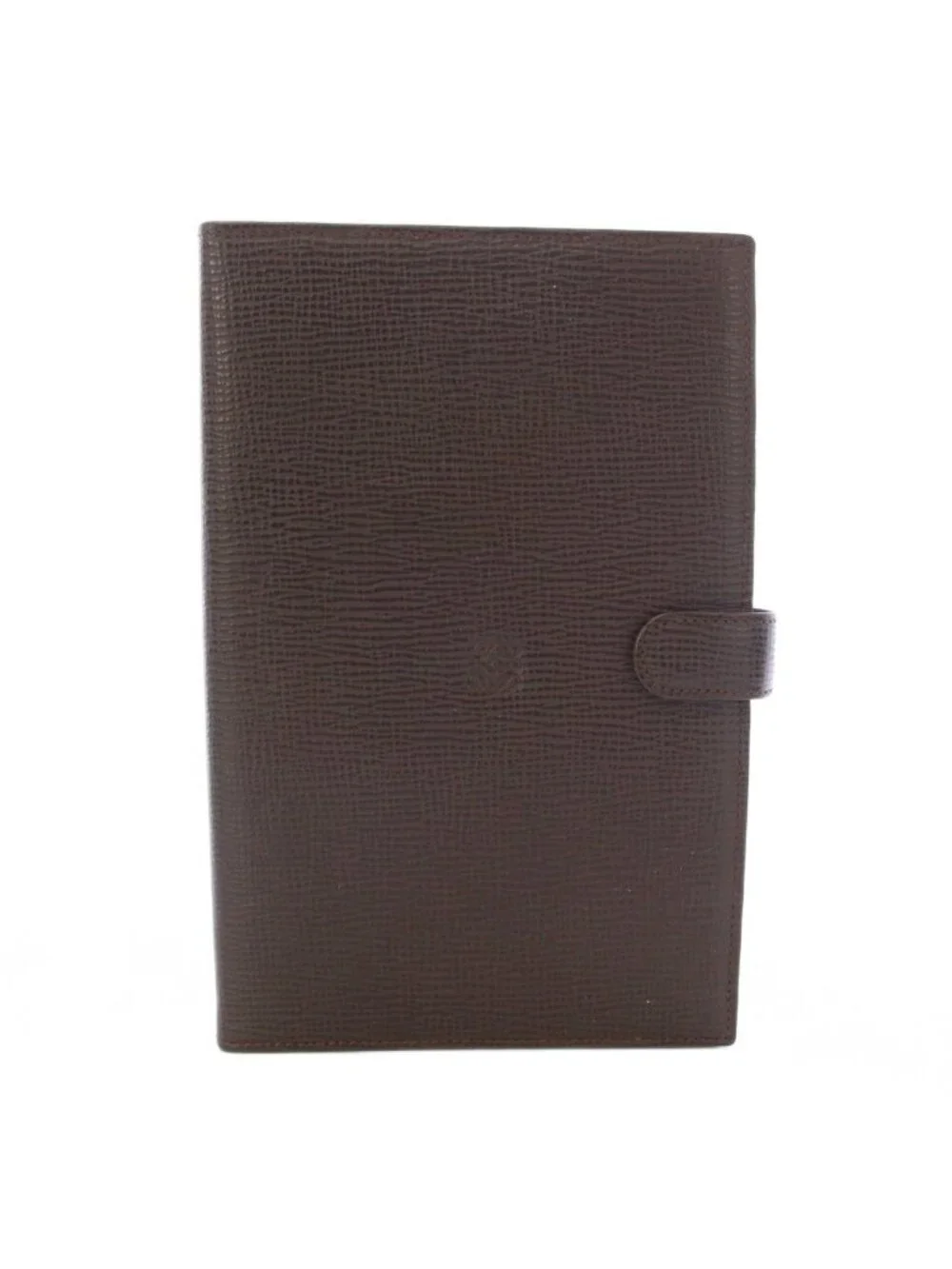 Loewe Anagram Planner Cover Leather with Ballpoint Pen Brown